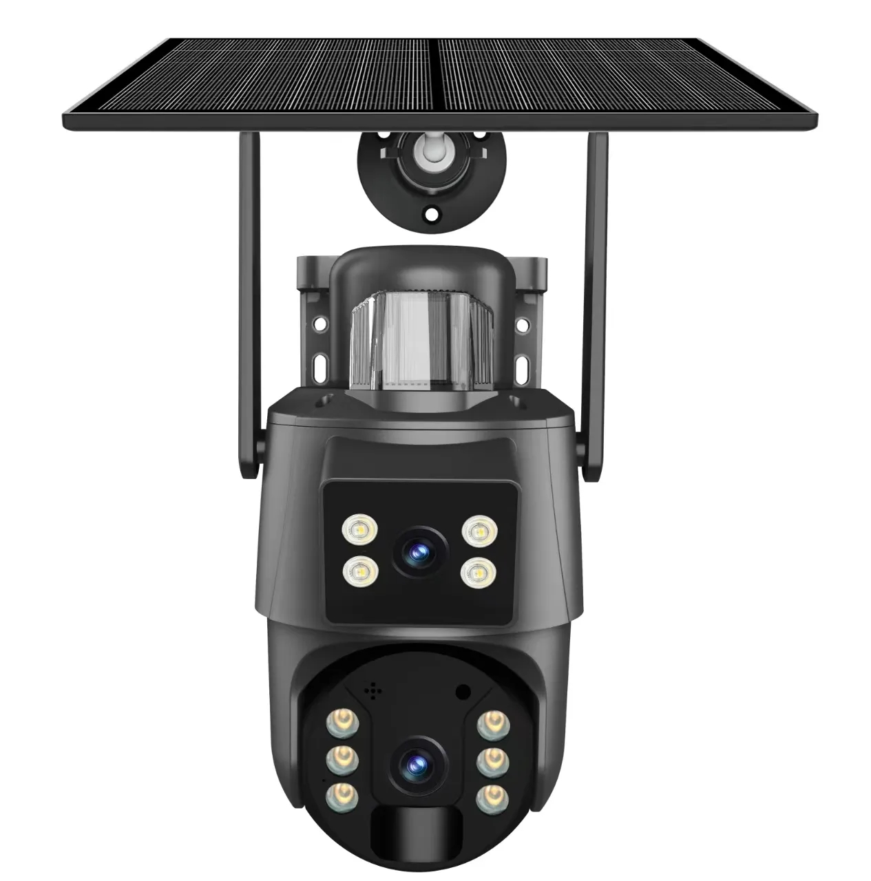 4MP2K PTZ Camera Dual Lens Dual Screen Wireless Outdoor IP Camera AI Human Detection P2P Video Surveillance WIFI Security Camera